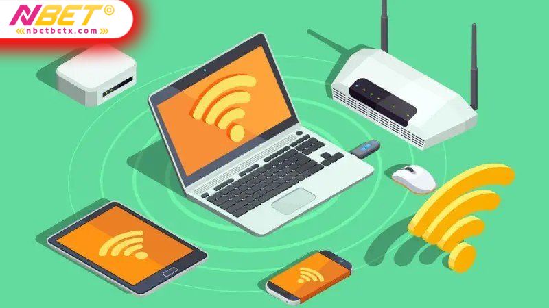 Đảm bảo kết nối internet luôn ổn định để bắt đầu liên hệ NBET dễ dàng