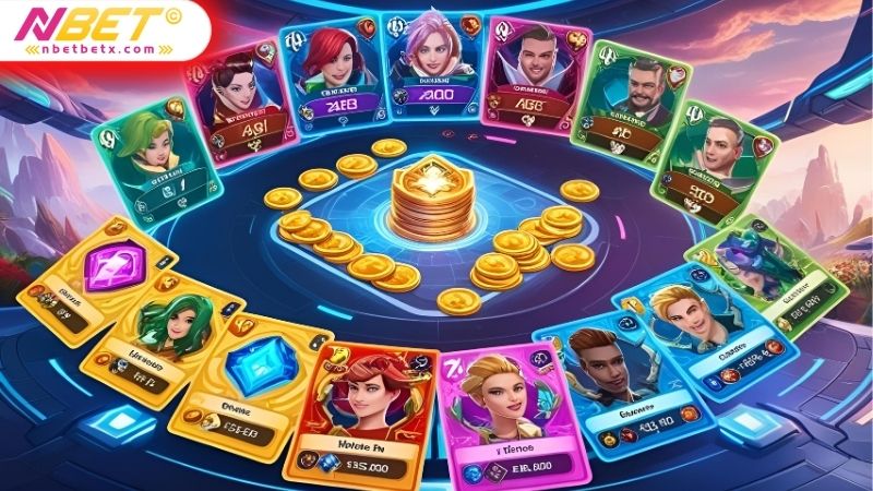 Sảnh game bài Nbet được thiết kế như một "casino thu nhỏ" trực tuyến