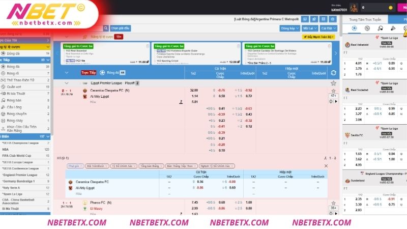 Nhà cái sẽ đánh giá năng lực của 2 đội bóng sau đó đưa ra tỷ lệ kèo sao cho phù hợp nhất